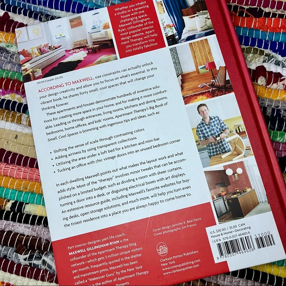 Apartment Therapy's Big Book of Small, Cool Spaces hardcover book